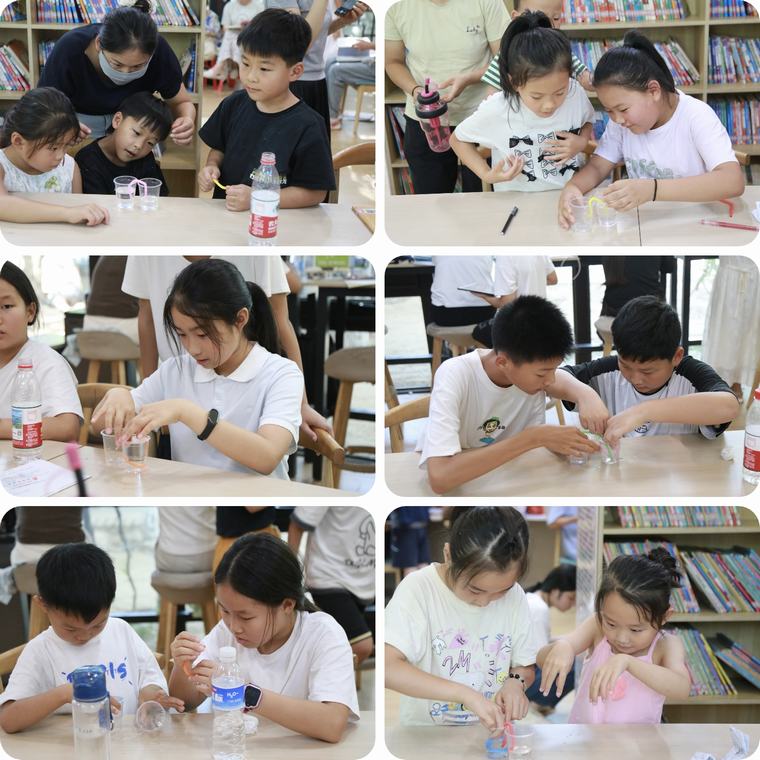 民权县图书馆举办“小实验大发现——科学探秘工坊”科普体验课