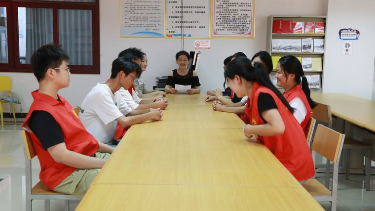 民权县图书馆2025年暑期志愿服务活动启动