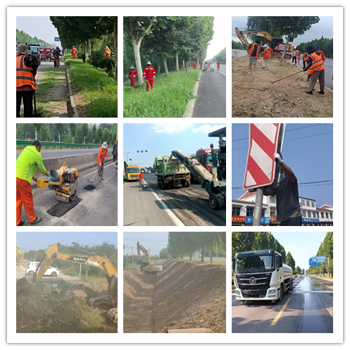 民权县公路事业发展中心：抢抓天气连日晴好时机加快推进夏季公路养护