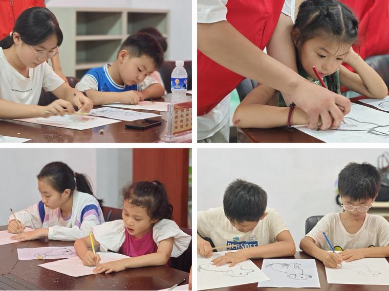 民权县图书馆举办 “‘素’净纸与笔·‘妙’笔生童趣” 素描公益讲座