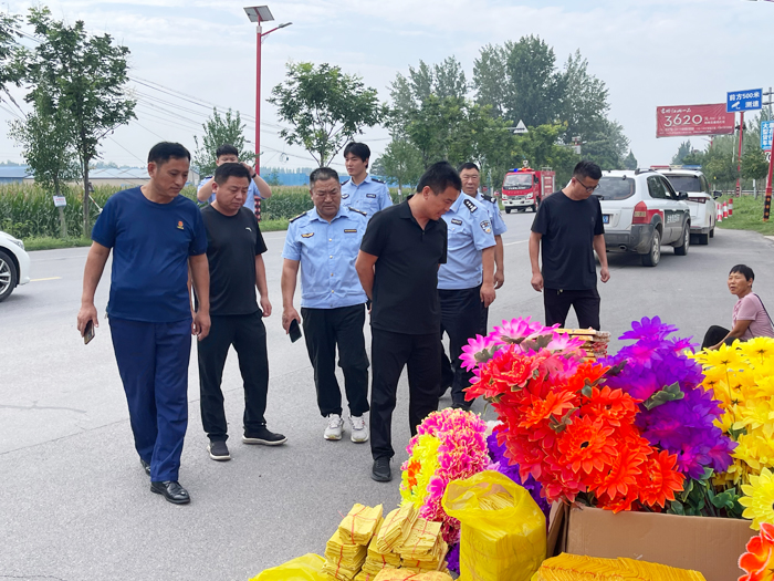北关镇：筑牢禁燃禁放防线 倡导文明祭祀新风