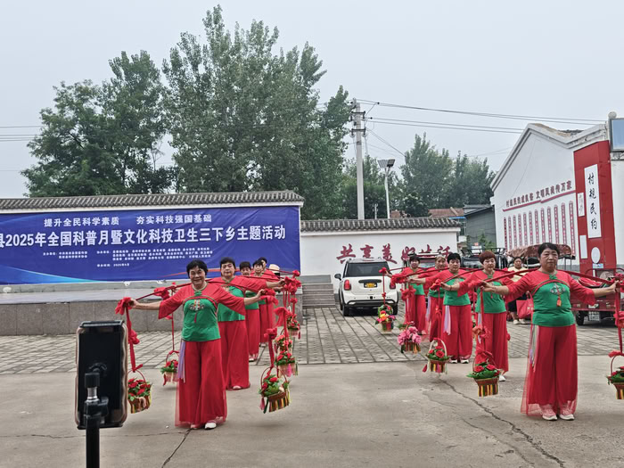 民权：“三下乡” 联动科普月 惠民服务暖人心