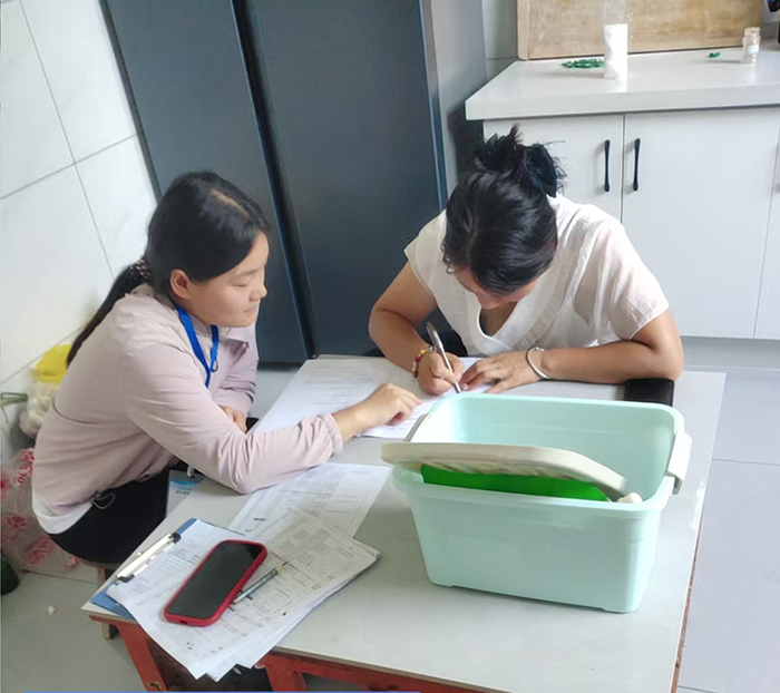 人和镇中心卫生院健康素养调查工作纪实