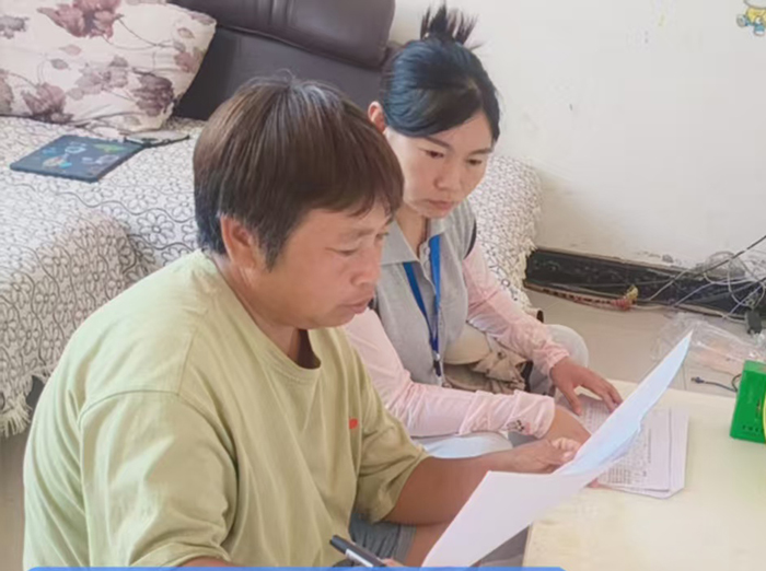 人和镇中心卫生院健康素养调查工作纪实