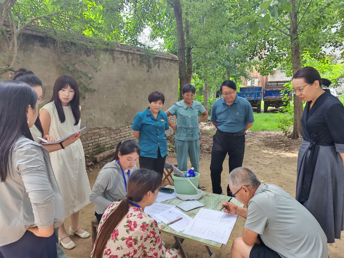 人和镇中心卫生院健康素养调查工作纪实