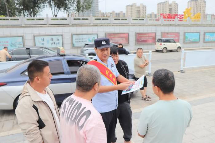民权北站派出所开展2025网络安全宣传周主题活动
