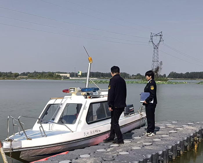 民权县农业农村局节前积极开展严厉 打击非法捕捞行为