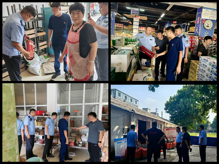 庄子镇全面开展烟花爆竹“打非”专项行动