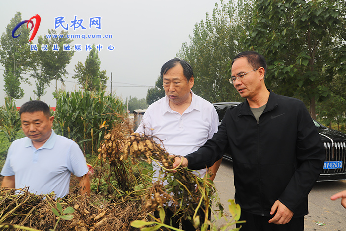 省农业农村厅副厅长王俊忠到民调研“三秋”工作