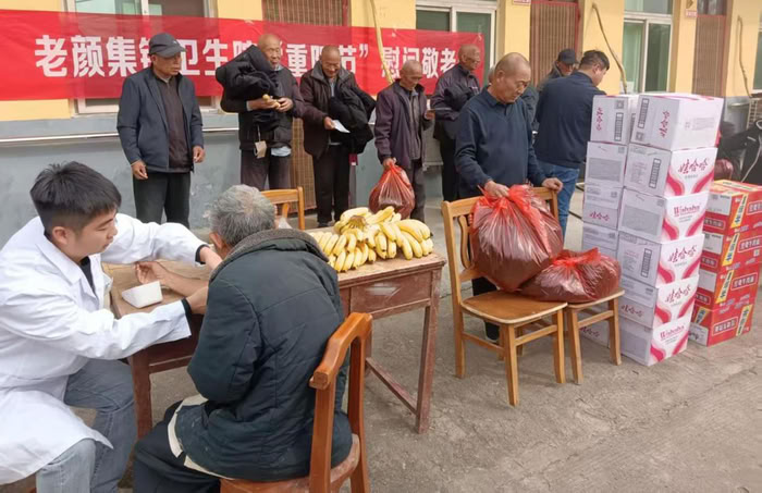 民权县卫健委重阳节里显担当