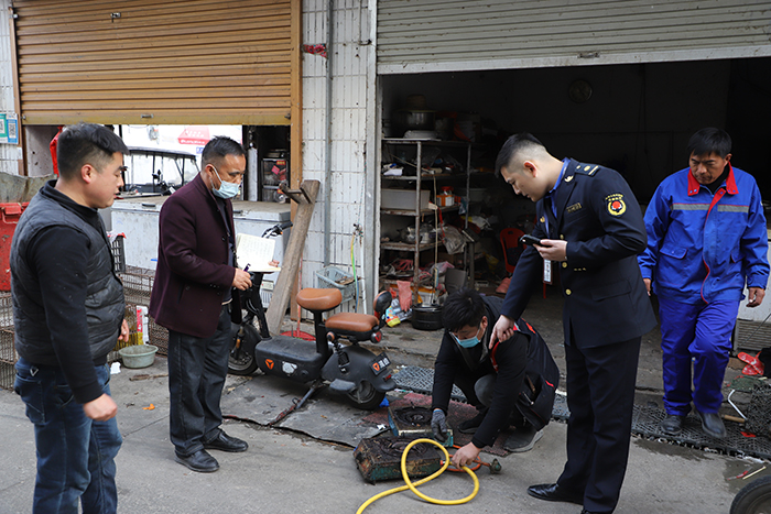 县燃气专班开展燃气专项排查整治活动
