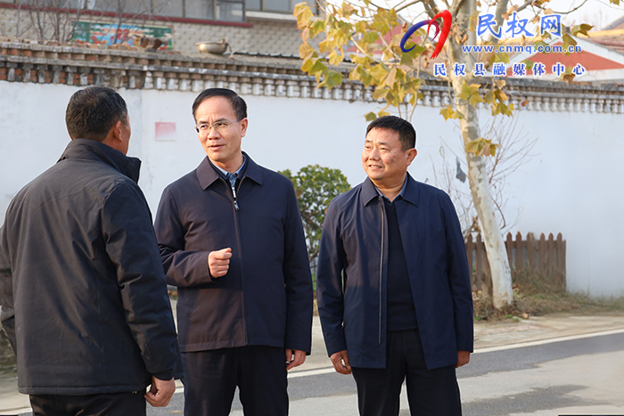 县委副书记、县长王景义到花园乡调研并宣讲党的二十届四中全会精神