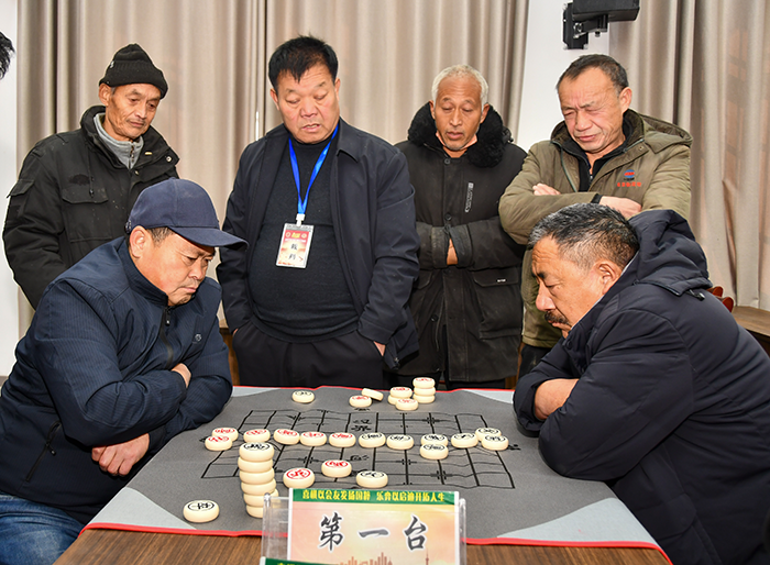 人和镇：象棋大赛贺新年 文化赋能促振兴