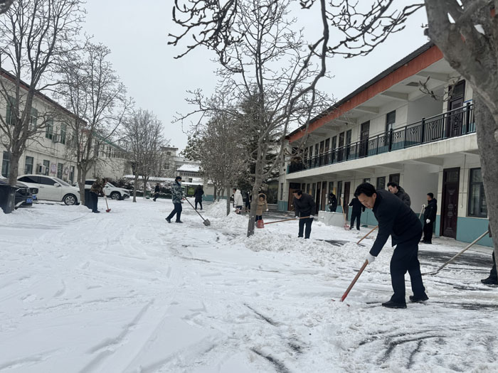北关镇：以雪为令显担当 清扫积雪暖民心