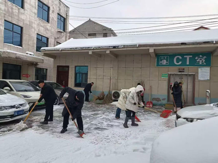 以雪为令 向寒而行 --民权县卫健系统全力保障冰雪天气就医畅通