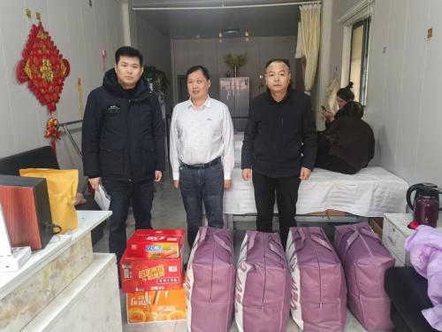 县残联开展盲人按摩店慰问与消防安全检查活动‌