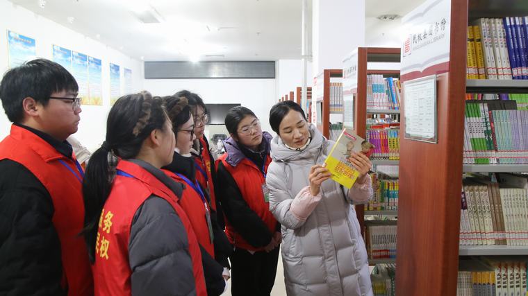 民权县图书馆2026年寒假志愿服务活动启动