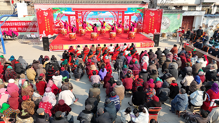 快乐过大年 迈向新征程  民权县人和镇举办“四季村晚”联欢会