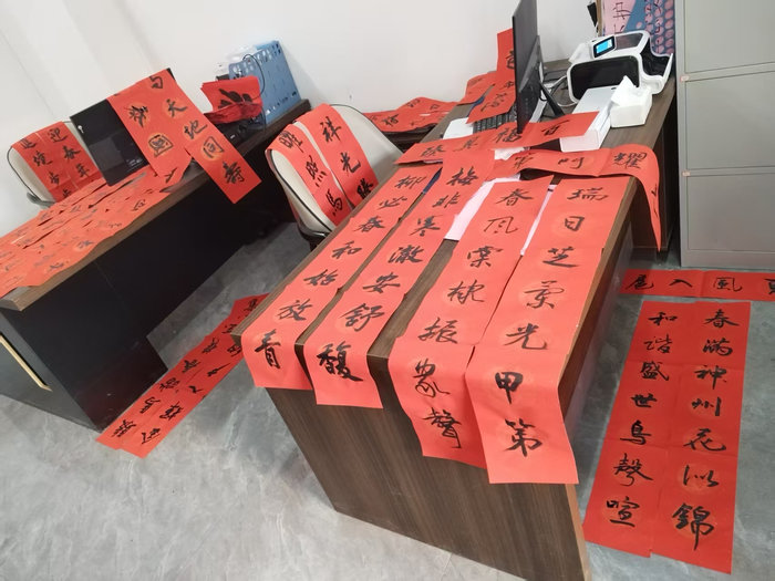 翰墨飘香迎新春 文化惠民暖社区 民权县成功举办“万福迎春·墨香暖社区”文化惠民活动