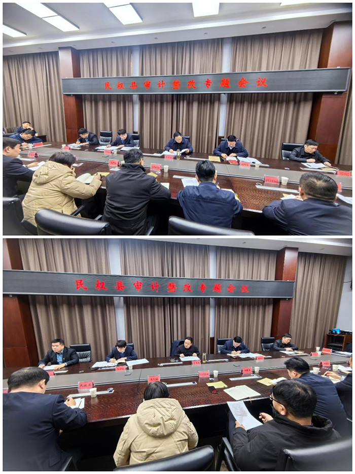 民权县巩固拓展脱贫攻坚成果同乡村振兴有效衔接审计整改专题会议