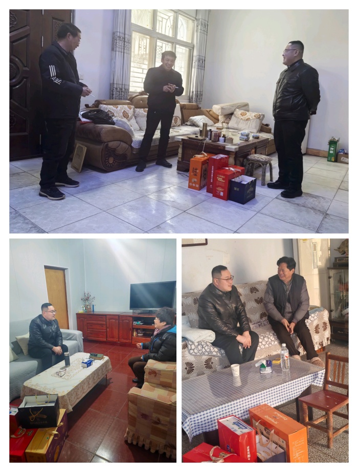 民权县社会保险中心开展新春慰问活动