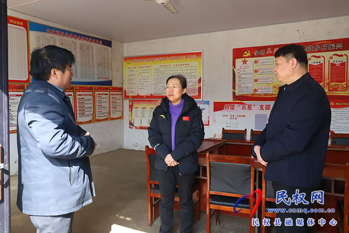 县委书记王静娴调研基层党组织建设工作 