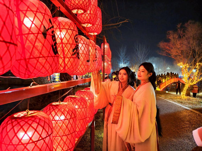 民权县“水乡任庄”新春大集璀璨启幕