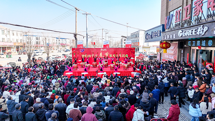 【网络中国节·春节】民权县人和镇开展“我们的节日·春节”系列文化活动