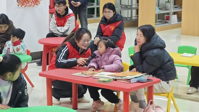 民权县图书馆举办2026年第一期“爱到最美是陪伴”亲子阅读活动（总第66期）