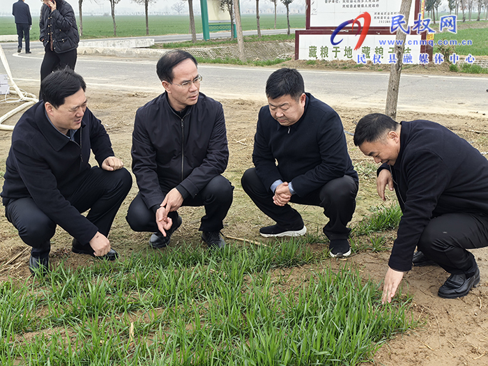 县委副书记、县长王景义调研信访稳定、春季麦田管理暨涉农领域群腐整治工作