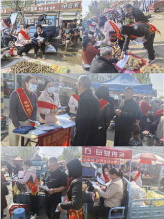 社保宣传进集市 精准服务