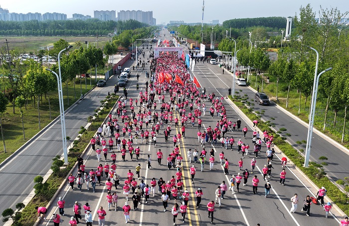 团县委助力2026年民权县全民健身欢乐跑暨“青春逐梦行”青年活力跑圆满举办