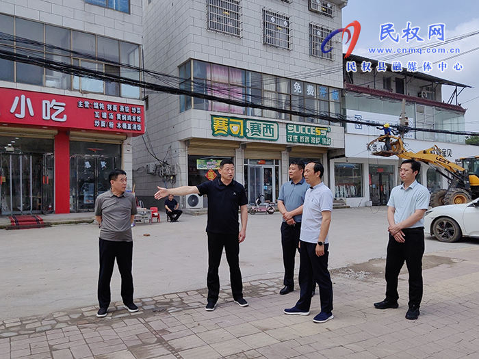 县领导韩德勇深入乡镇督导“飞线”治理 筑牢安全民生防线