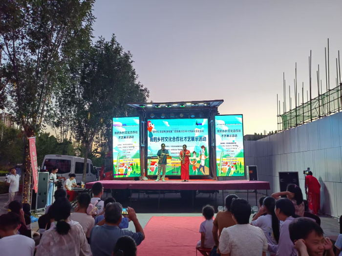民权县举办“强国复兴有我”文艺展演活动