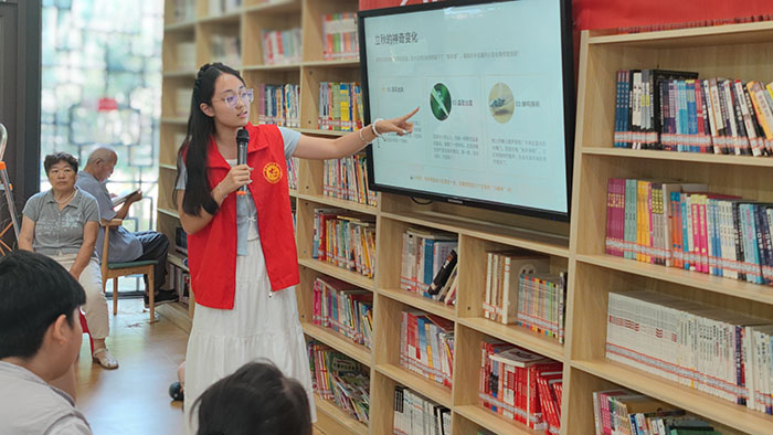 民权县图书馆开展“相约民图·童趣创想——你好，立秋”节气阅读活动