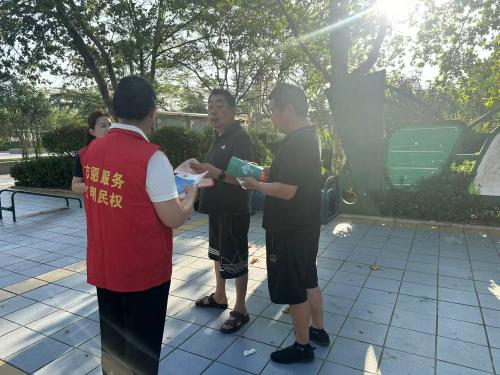 民权县残联开展“肢残人活动日”和全国“残疾预防日”宣传活动